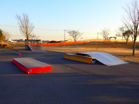 北浦川緑地スケートパークの画像1